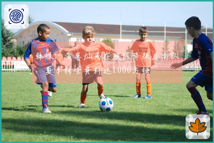 韩媒：黄喜灿或在狼队降级后离队，夏季转会费料达1000万镑